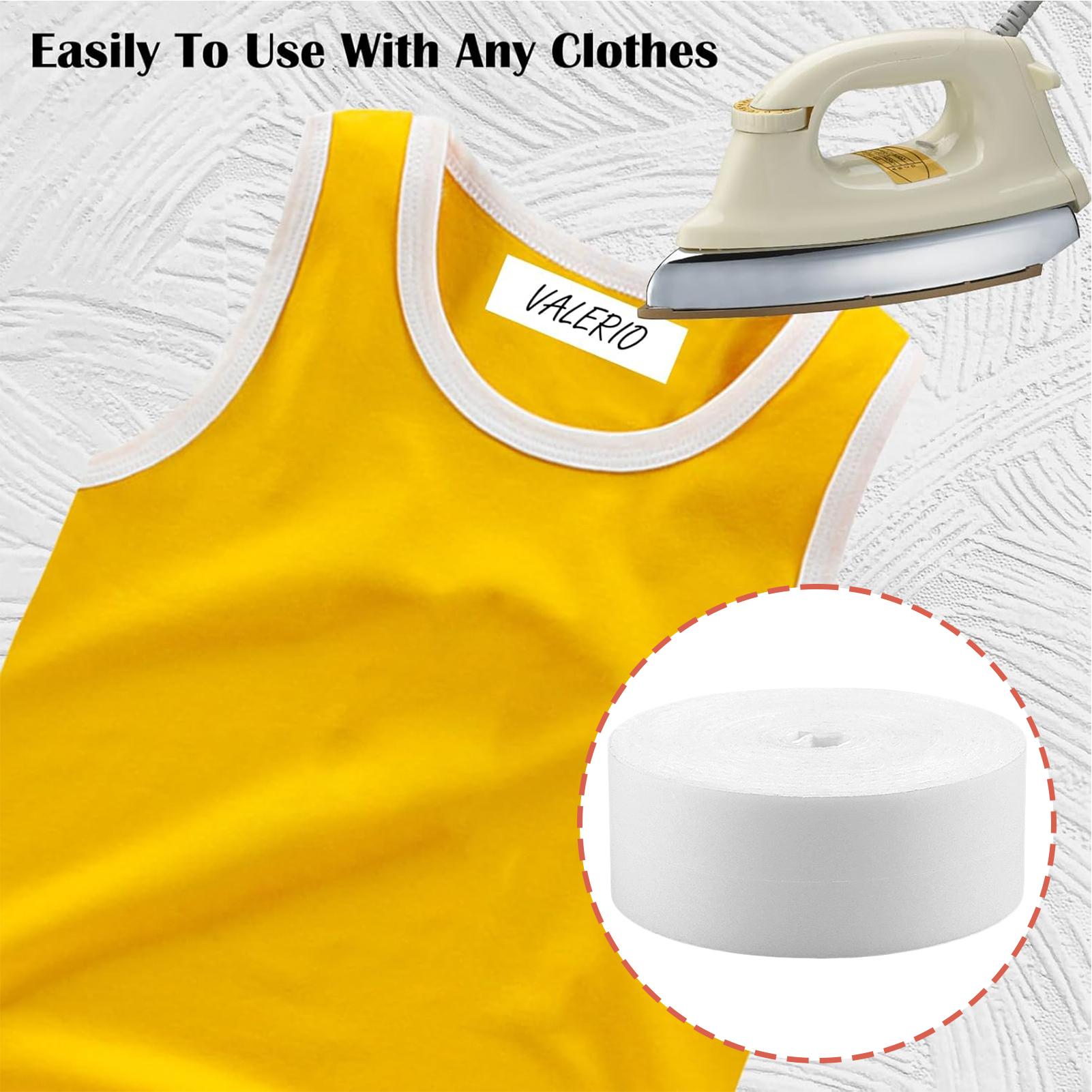 Baby Clothing Name - ملصقات قماشية طويلة الأمد للملابس، قابلة