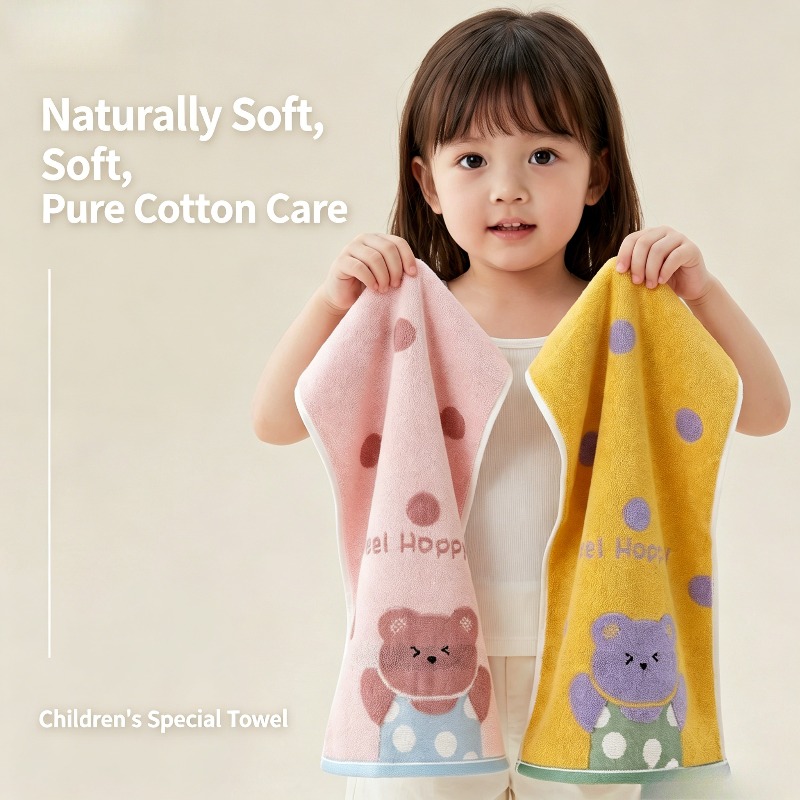 Baby Clothing Wash - 1/3/5 قطع مناشف أطفال من القطن
