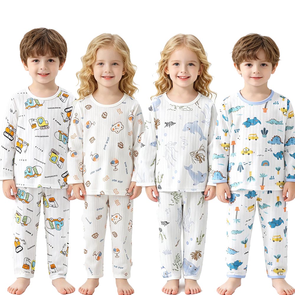 Baby Clothing Kit - مجموعات بيجامات أطفال من القطن، بيجامات