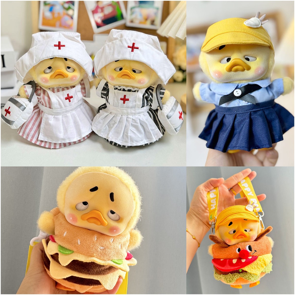 Baby Clothing Yellow - ملابس دمية بطة صفراء صغيرة ،