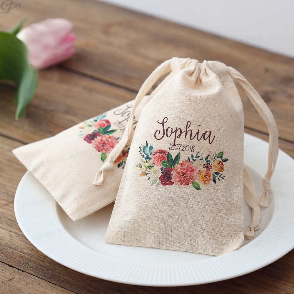 100 قطعة شعار اسم مخصص الزفاف  - مراجعة Baby Clothing Name وسعره