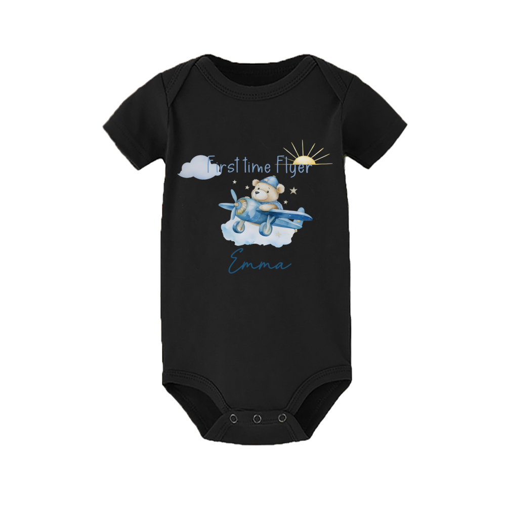 بدلة جسم أطفال قصيرة الأكمام ك - مراجعة Baby Clothing Name وسعره