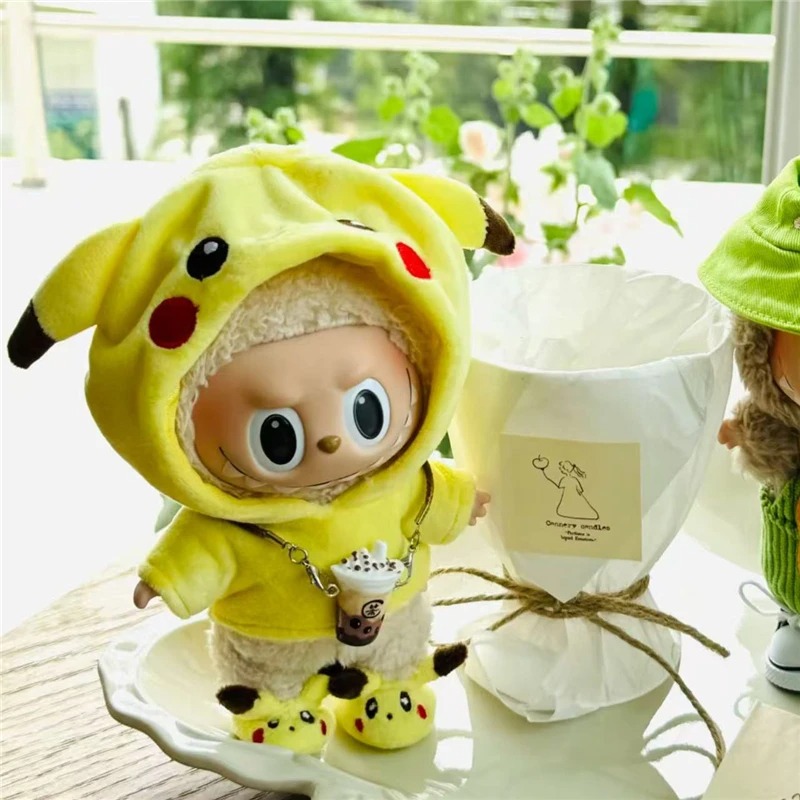15 17 سنتيمتر ل Labubu دمية ال - مراجعة Baby Clothing Kit وسعره