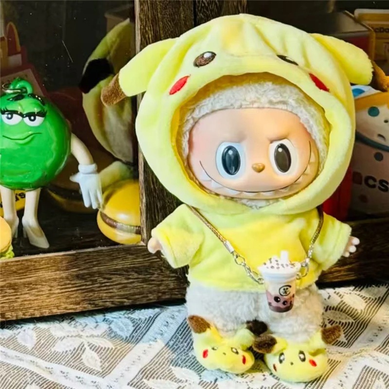 15 17 سنتيمتر ل Labubu دمية ال - مراجعة Baby Clothing Kit وسعره