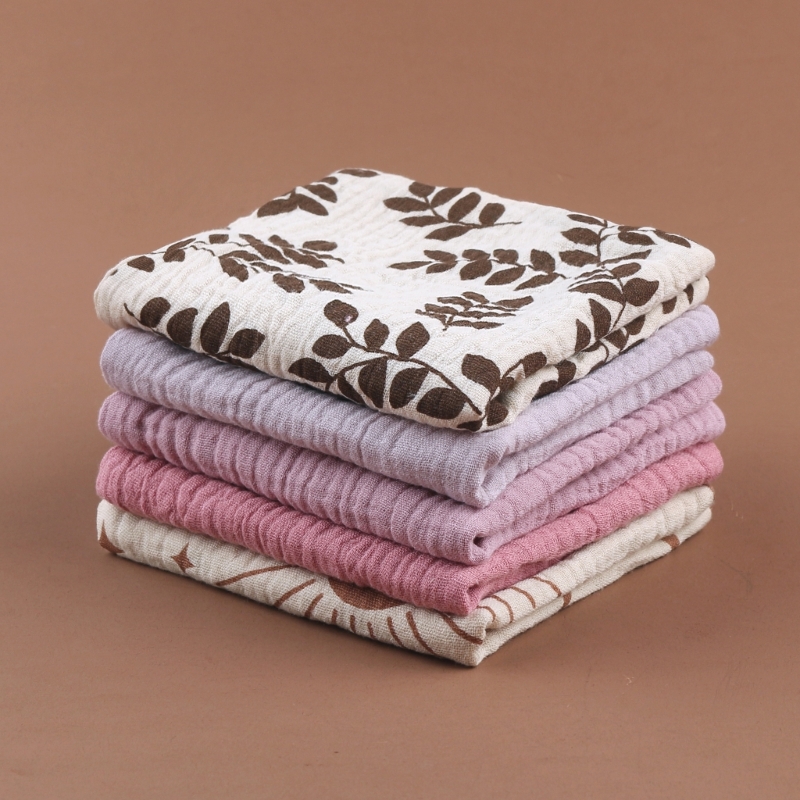 5 قطعة مناشف الأطفال القطنية ا - مراجعة Baby Clothing Wash وسعره