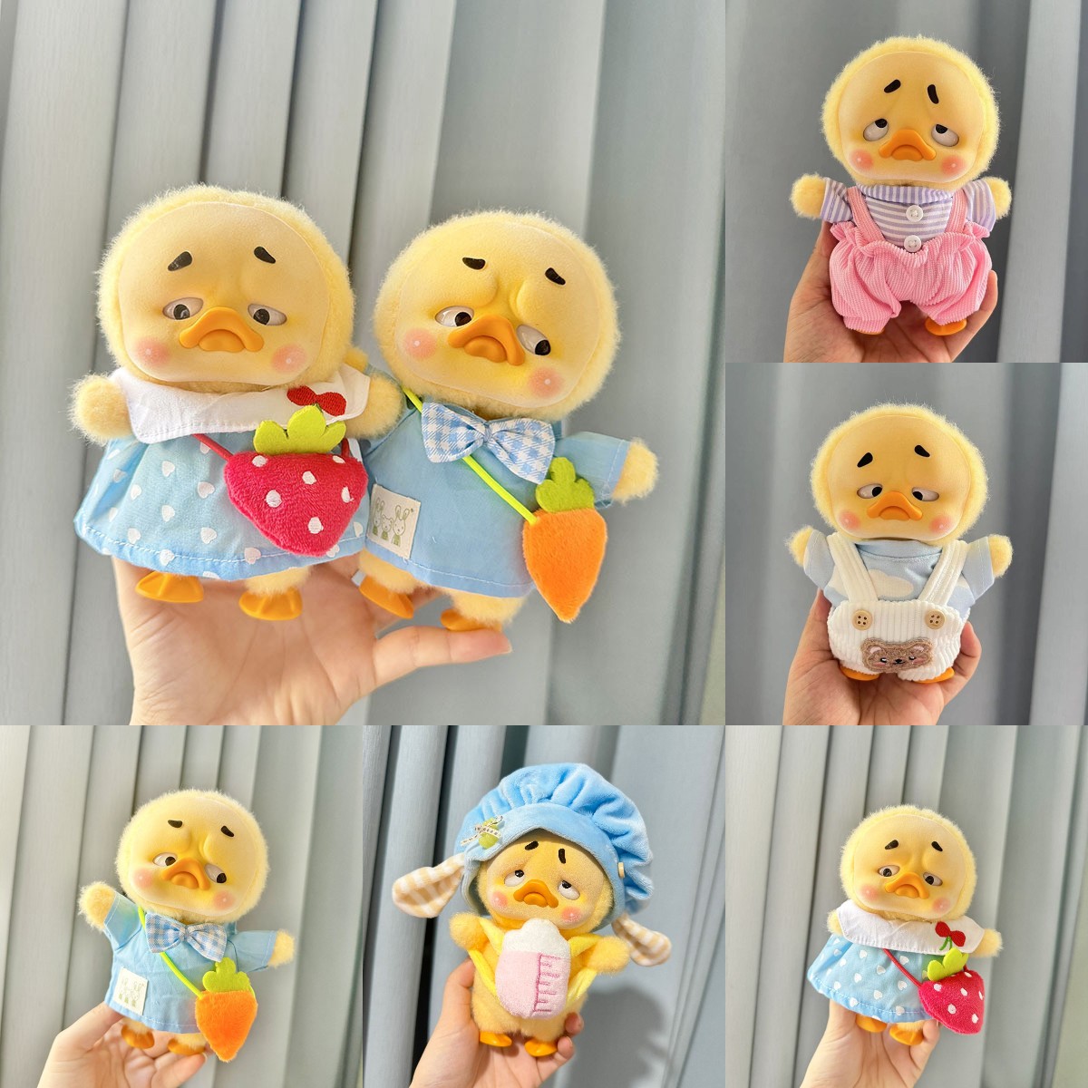 مجموعة ملابس من القطيفة البطة  - مراجعة Baby Clothing Yellow وسعره