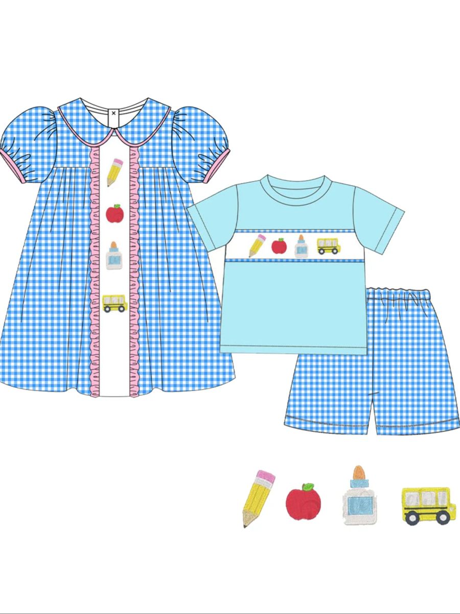 تصميم مخصص للأطفال مطابقة بوتي - مراجعة Baby Clothing Name وسعره