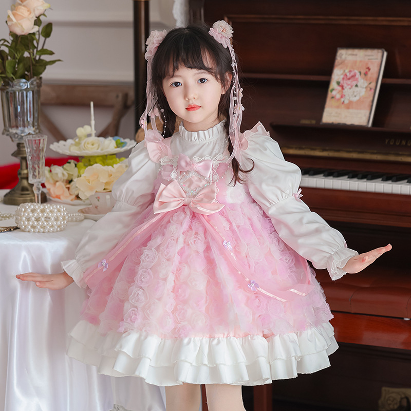ملابس أطفال ربيعية للبنات، فست - مراجعة Baby Clothing High Quality وسعره