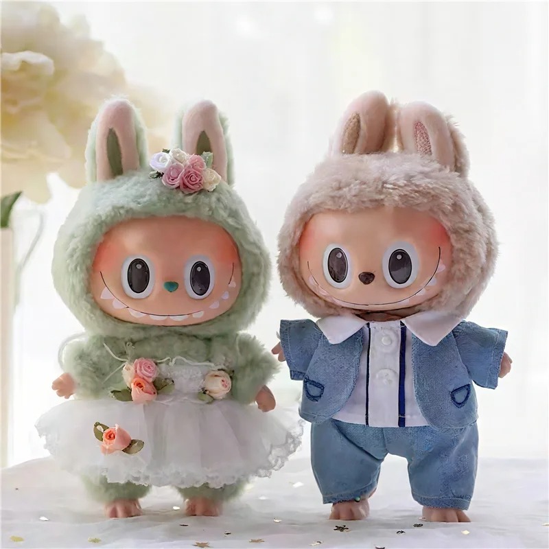 15 17 سنتيمتر ل Labubu دمية عش - مراجعة Baby Clothing Kit وسعره