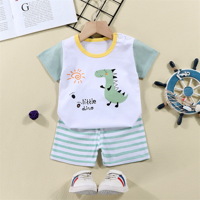 القطن تيز + السراويل 2 قطعة طق - مراجعة Baby Clothing Kit وسعره